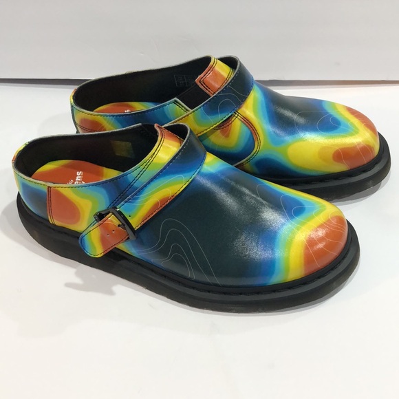 Dr. Martens Other - Doc Martens ISHAM GENIX THERMAL MAP LEATHER SLINGBACK MULE‎ mules size 11 men